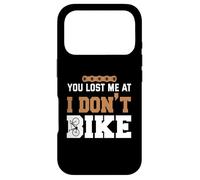 Carcasa para iPhone 17 Pro Me perdiste Cuando no voy en Bicicleta