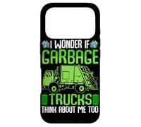 Carcasa para iPhone 17 Pro Me pregunto si los Camiones de Basura piensan en mí también