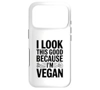 Carcasa para iPhone 17 Pro Me Veo así de Bien Porque Soy Vegano