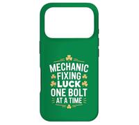 Carcasa para iPhone 17 Pro Mecánico Fijación Suerte Un Perno A La Vez Humor