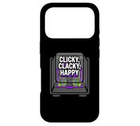 Carcasa para iPhone 17 Pro Mechanical Keyboard Custom Switch Clicky Clacky Happy