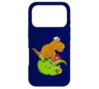 Carcasa para iPhone 17 Pro Medical Trex realizando CPR EMT Enfermera Doctor Dinosaur