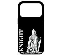 Carcasa para iPhone 17 Pro Medieval Renaissance Knight Live Without Fear Warrior