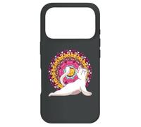 Carcasa para iPhone 17 Pro Meditación de los Chakras del Yoga Mandala Cat Pilates Gato