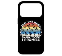 Carcasa para iPhone 17 Pro Megalodon Fossil Teeth Just One More Shark Tooth Geologist