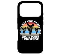 Carcasa para iPhone 17 Pro Megalodon Fossil Teeth Just One More Shark Tooth Geologist
