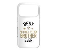 Carcasa para iPhone 17 Pro Mejor Pied Ball Python Brother Ever Cute Piebald Snake