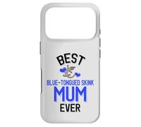 Carcasa para iPhone 17 Pro Mejor Reptil Lindo de la Madre eslizante de Lengua Azul