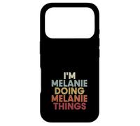Carcasa para iPhone 17 Pro Melanie Name Melanie Personalized Name First Given