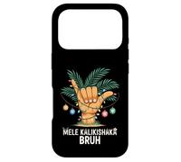 Carcasa para iPhone 17 Pro Mele Kaliki Shaka Sign Tropical Christmas Hawaiian Xmas Palm
