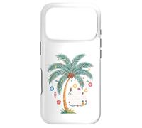 Carcasa para iPhone 17 Pro Mele Kalikimaka Tropical Christmas Hawaiian Palm Tree Xmas