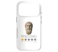 Carcasa para iPhone 17 Pro Meme de Filosofía Ateniense Griega Antigua - Platón - Escritura