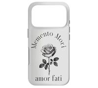 Carcasa para iPhone 17 Pro Memento Mori Amor Fati | Filosofía Estoica & Lengua Latina