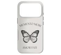 Carcasa para iPhone 17 Pro Memento Mori Amor Fati | Filosofía Estoica & Lengua Latina