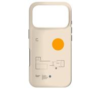 Carcasa para iPhone 17 Pro Menos es más - Barcelona Pavilion Minimalist Architecture