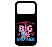 Carcasa para iPhone 17 Pro Men's Boys Kids I'm Going To Be A Big Brother Graphic Design