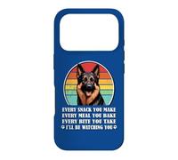 Carcasa para iPhone 17 Pro Mens Kid Dog Lover Retro Vintage Every Snack German Shepherd