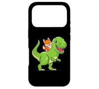 Carcasa para iPhone 17 Pro Mens Womens Kids Boys Kawaii Dino Dinosaur Red Fox Lover