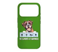 Carcasa para iPhone 17 Pro Mens Womens Kids Elements of Happiness Design Boxer Lover