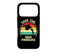 Carcasa para iPhone 17 Pro Mens Womens Killer Whale Save The Sea Pandas Orca Lover