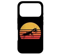 Carcasa para iPhone 17 Pro Mens & Womens Retro Vintage Sunset Praying Mantis Lover