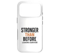 Carcasa para iPhone 17 Pro Mensaje irrompible para sobrevivientes de Leucemia Espiritual