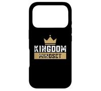 Carcasa para iPhone 17 Pro Mentalidad del Reino Ver al Rey Jesús Coronado