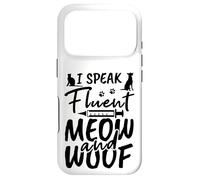 Carcasa para iPhone 17 Pro Meow and Woof Técnico Veterinario Veterinario