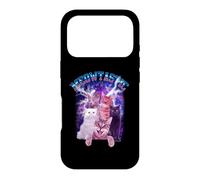 Carcasa para iPhone 17 Pro Meowtastic Meow Cat Fantastic 80s Funny Kitten Cats Lover