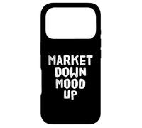 Carcasa para iPhone 17 Pro Mercado Abajo Estado de ánimo Bromas del Mercado de valores Funny Trader Inversor