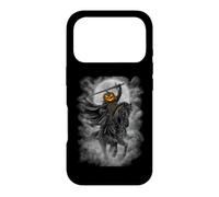 Carcasa para iPhone 17 Pro Mercenario de arpillera como Motivo de Halloween de Jinete
