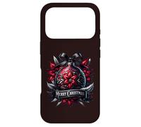 Carcasa para iPhone 17 Pro Merry Christmas Balls For Goth Mom and Grandma Gothic Xmas