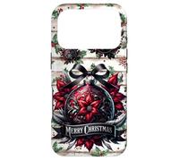 Carcasa para iPhone 17 Pro Merry Gothic Christmas Star Shabby Chic Decor Cute Goth Xmas