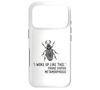 Carcasa para iPhone 17 Pro Metamorfosis de Kafka Me desperté así