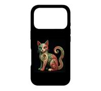 Carcasa para iPhone 17 Pro Mexican Alebrije Cat