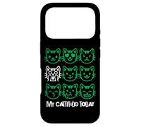 Carcasa para iPhone 17 Pro Mi Cattitude Hoy Cool Kitty Cara Iconos Adolescentes Emociones