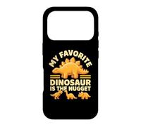 Carcasa para iPhone 17 Pro Mi Dinosaurio Favorito es el Nugget - Funny Food Dino Nuggets