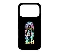 Carcasa para iPhone 17 Pro Mi Gente Favorita me Llama tía Anna Nombre tía