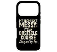 Carcasa para iPhone 17 Pro Mi habitación no es desordenada es una Carrera de obstáculos diseñado Adolescente