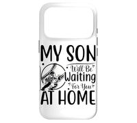 Carcasa para iPhone 17 Pro Mi Hijo te estará Esperando en casa béisbol