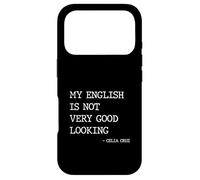 Carcasa para iPhone 17 Pro Mi inglés no es Muy Guapo