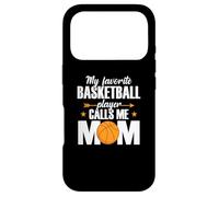 Carcasa para iPhone 17 Pro Mi Jugador de Baloncesto Favorito me Llama mamá