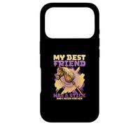 Carcasa para iPhone 17 Pro Mi Mejor Amigo Tiene Un Palo Y Yo Cerca para Ella