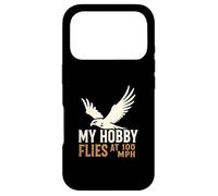 Carcasa para iPhone 17 Pro Mi pasatiempo Vuela a 100 mph Falcon Bird of Prey Hunter