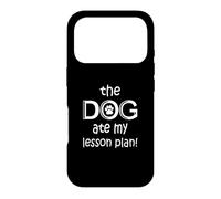 Carcasa para iPhone 17 Pro Mi Perro se comió mi Plan de lección