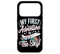Carcasa para iPhone 17 Pro Mi Primer Viaje en avión Aventura de Vuelo por Primera Vez