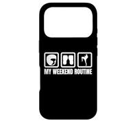 Carcasa para iPhone 17 Pro Mi Rutina de Fin de Semana Kickboxing Entusiasta Muay Thai