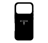 Carcasa para iPhone 17 Pro Mi Salvador Minimalista Fe Jesús Cool Christian