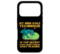 Carcasa para iPhone 17 Pro Mi Técnica de Mini Golf es de Alto Secreto Incluso yo no sé qué