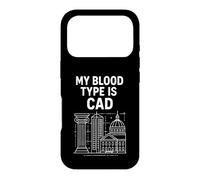 Carcasa para iPhone 17 Pro Mi Tipo de Sangre es CAD